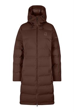 Nordisk Moana Womens Bonded Hardshell Down Coat - Rocky Road - Lang Dunfrakke